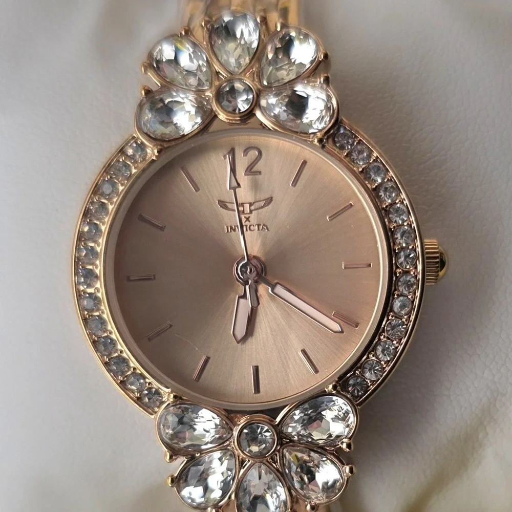 NEW Invicta Wildflower Women's Watch - 30mm, Rose Gold (69108)